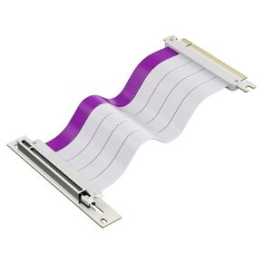 PCI-E 4.0 Riser Cable ، PCIe 4.0 x16 200mm High Speed ​​Sextender Card Extension Port 90 درجة متوافق مع GEN 4 GPU ، يدعم RTX4090 RTX3060 RX7900 (أسود)