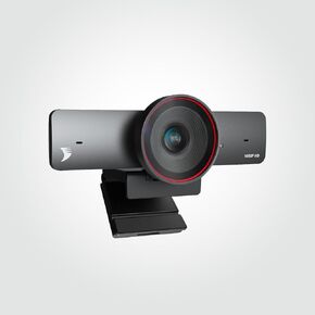 Wyrestorm 4K UHD Conference Room Camam مع تأطير AI Auto ، ومقدم مقدم ومكبرات الصوت-كاميرا ذات زاوية عريضة 120 درجة ، والتكبير الرقمي 5x ، وميكروفون ومكبر صوت لاجتماعات أجهزة الكمبيوتر ، وفرق Microsoft & Zoom