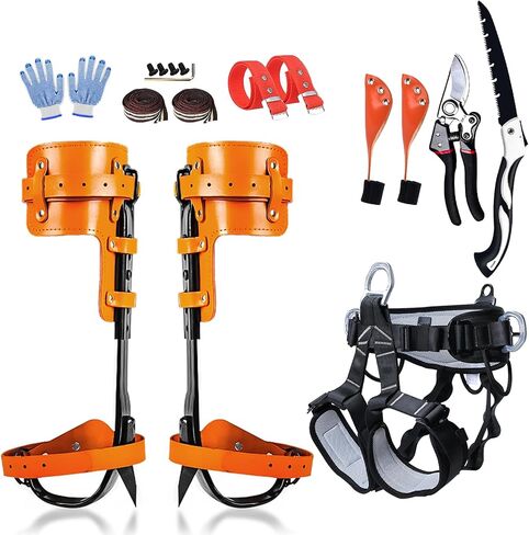 Tree Climbing Spikes,Tree Climbing Kit,Tree Climbing Gear,Suitable for Fruit Picking,Tree Climbing,Hunting in Kuwait