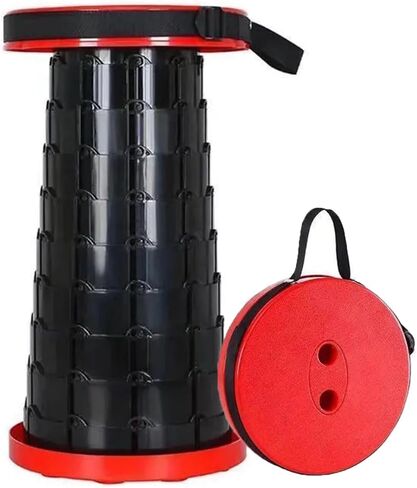 براز محمول قابل للطي للبالغين البالغين المحمولين للبالغين البالغين البالغين البالغين البراز القابل للطي قابلة للطي قابلة للطي للمنزل والتخييم والمشي لمسافات طويلة والبستنة (أسود) in Kuwait