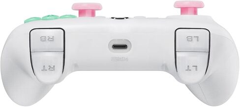 وحدة تحكم سلكية Mini Mini Mini 8Bitdo مع Xbox مع RGB Fire Fire Ring ، Hall Effect Bownsticks ومشغلات ، لسلسلة Xbox X | S ، Xbox One ، Windows 10/11 - مرخص رسميًا (وردي شفاف) in Kuwait