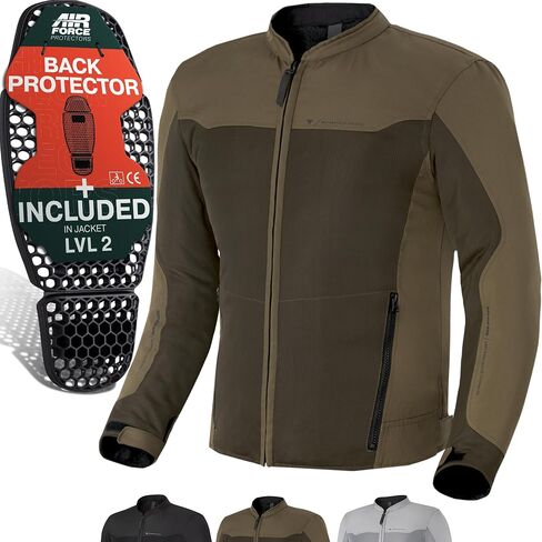 SHIMA OPENAIR Motorbike Jacket for Men - Lightweight Breathable Summer Mesh Mens City Biker Jacket in Saudi Arabia