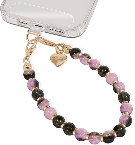 Phone Wrist Strap Detachable Phone Charm Metal Phone Lanyard Wristlet Keychain for Women With Clear Tether Tabs in Kuwait