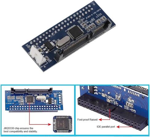 NFHK SATA DISK إلى IDE/PATA 40PIN محول اللوحة الأم محول PCBA لسطح المكتب و 2.5 3.5 "محرك الأقراص الثابتة in Kuwait