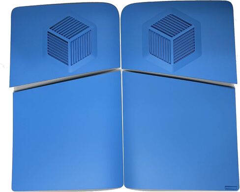 غطاء اللوحة الوجه لغطاء PS5 Slim Digital Faceplates مع فتحات صدمة صدمية مقاومة للصدمات. in Kuwait