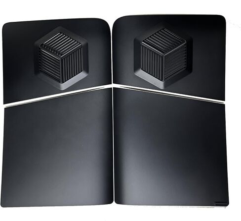 غطاء اللوحة الوجه لغطاء PS5 Slim Digital Faceplates مع فتحات صدمة صدمية مقاومة للصدمات. in Kuwait