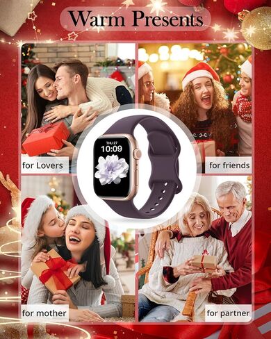 Sunnywoo براءات الاختراع ، فرق رياضية متوفرة مع فرق ساعة Apple للنساء 40 مم 42 مم 42 مم 38 مم ، 44 مم 45 مم 46 مم 49 مم ، وأشرطة مراقبة سيليكون ناعمة لسلسلة iWatch 10/9/8/7/6/5/4/3/2/1 Ultra SE in Kuwait