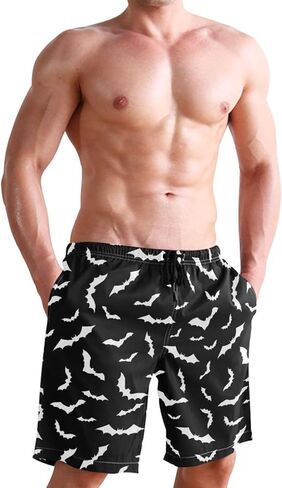 Wamika Men's Beach Shorts Swim Trunks Quick Dry Men Casual Board Shorts with Pockets M-XXL in Saudi Arabia