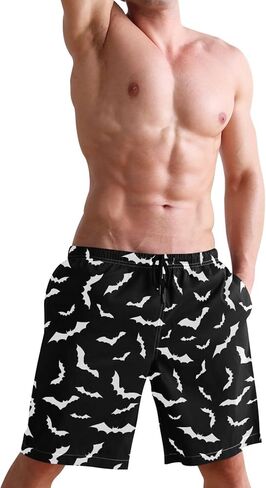 Wamika Men's Beach Shorts Swim Trunks Quick Dry Men Casual Board Shorts with Pockets M-XXL in Saudi Arabia