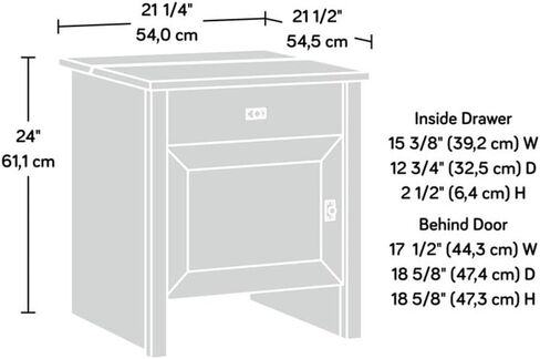 Sauder HomePlus Robot Vacuum Bantry Pantry Cabinet ، باب واحد مع أرفف قابلة للتعديل ، منظم الغسيل ، باللون الأبيض الناعم in Kuwait
