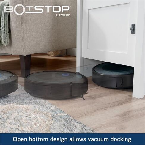 Sauder HomePlus Robot Vacuum Bantry Pantry Cabinet ، باب واحد مع أرفف قابلة للتعديل ، منظم الغسيل ، باللون الأبيض الناعم in Kuwait