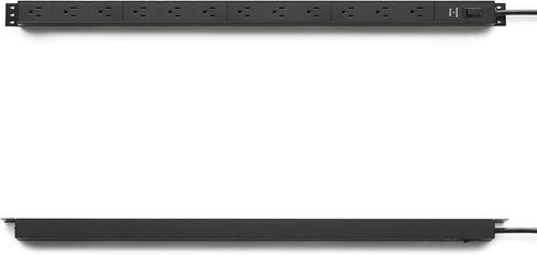 Amazon BASICS 16 Outlet Surge Protector Strip ، Heavy Duty ، Metal ، 600 Joule ، 6 أقدام من الحبل ، مستطيل ، قابل للتركيب ، أسود in Saudi Arabia