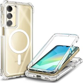 بالنسبة لحالة هاتف Samsung Galaxy A16 5G ، فإن الحالة المغناطيسية [متوافقة مع MAG-Safe]