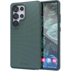 Crave Dual Guard متوافق مع Samsung Galaxy S25 Ultra Case ، حالة طبقة مزدوجة حماية الصدمات لـ Samsung Galaxy S25 Ultra - Forest Green