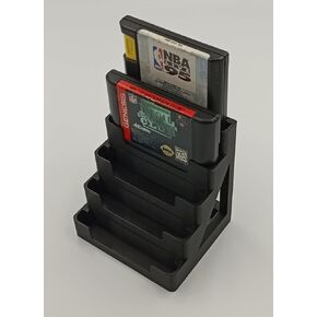 برج العرض ، رف ، حالة لألعاب Sega Genesis (يناسب 10 ألعاب)