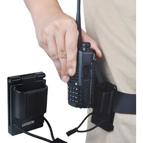Uayesok Quick-Release Radio Belt Holster ، Tactical Allable Talkie Belt Belt Clist