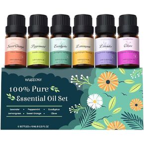 Classic Man Fragrance Oils Set, Mens Essential Oils Set - Pine, Sweet Tobacco, Bay Rum, Cologne, Copaiba, Sandalwood Candle Scents for Candle Making, Soap Making Supplies, Diffuser Oil Scents in Kuwait