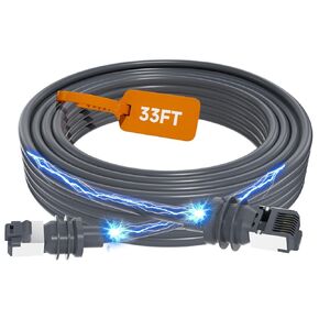 كابل Starlink ، كابل Starlink Gen 3 ، 150 قدمًا/46 مترًا كابل استبدال Starlink المقاوم للماء لـ Starlink Mini/Gen 3 V3 ملحقات كابل التمديد ， 150 قدم