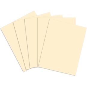 Staples 490885 ورق غلاف 67 رطل 8.5 بوصة × 11 بوصة عاجي 250/عبوة (82996)