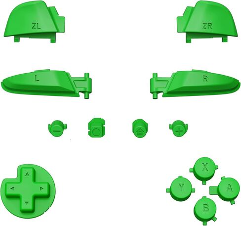 eXtremeRate Passion Red Repair ABXY D-pad ZR ZL L R Keys for Nintendo Switch Pro Controller, DIY Replacement Full Set Buttons with Tools for Nintendo Switch Pro Controller - Controller NOT Included in Saudi Arabia