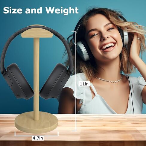 Universal Headphone Stand for Desk Hanger Holder Organizer Keeper Racks Storage Mount Gaming Headset Stand Premium Functional Craftmanship Headphone Stand Clear Standing in Saudi Arabia