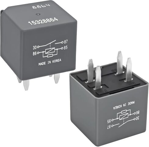 Relay 15328864, 4 Pin 12V Relay - Compatible for Chevy GMC GM Buick A/C Compressor Control Fuse Starter Relay in Saudi Arabia
