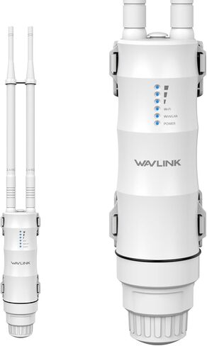 Wavlink AC1200 خارج المدى الطويل المدى واي فاي موسع/نقطة وصول لاسلكية مع POE السلبي ، النطاق المزدوج 5G+2.4G ، 4x7DBI هوائيات الاتجاهية ، يدعم الموجه/AP/مكرر/شبكة. in Kuwait