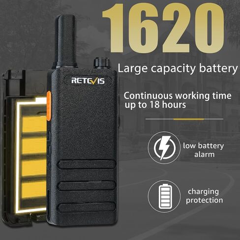 (3nd Gen RT22) Retevis B3S Walkie Talkie ، أجهزة الراديو ذات الاتجاهين المحمولة FRS ، مع سماعة الأذن ، شاشة Slim ، LCD ، شاحن متعدد الوحدات ، 1620 مللي أمبير ، قابلة لإعادة الشحن 2 Way Radio for Restaurant Boutique Store (6 حزمة) in Kuwait