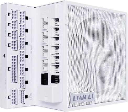 Lian Li Edge Series-1200W مزود الطاقة المعياري الكامل (يشمل محور المروحة)-تصميم Gold-ATX 3.0 ، 3.1-PCIE 5.1-L من أجل دعم مروحة FDB Dust Ramber Case-120MM حتى 4 جهاز USB-أسود (EG1200G. BH) in Kuwait