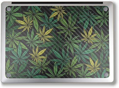 Glossy Glitter Laptop Skin Compatible with Alienware M18 R2 (2024) - Dark Zebra Wood - Premium 3M Vinyl Protective Wrap Decal Cover - Easy to Apply | Crafted in The USA by MightySkins in Saudi Arabia