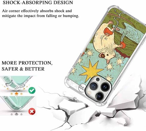 Case for iPhone 15 Pro Max with Renaissance Art Design,Cute Angel God Greek Mythology Painting Pattern Case,Clear Soft TPU Bumper Case,6.7"(Mythology,15pm) in Kuwait