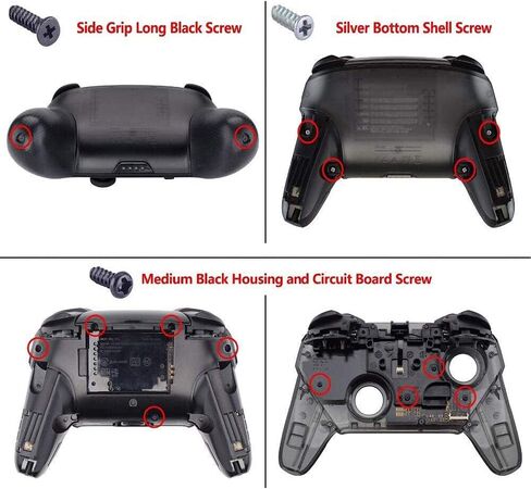 eXtremeRate Matcha Green Repair ABXY D-pad ZR ZL L R Keys for Nintendo Switch Pro Controller, DIY Replacement Full Set Buttons with Tools for Nintendo Switch Pro Controller - Controller NOT Included in Saudi Arabia