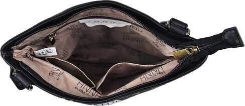 Anna Anuschka Slim Crossbody Bag | Genuine Leather | Antique Hibiscus in Saudi Arabia