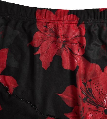 تنورة طويلة للسيدات من Verdusa بخصر عالٍ وطبعات زهور وحاشية مكشكشة وذيل السمكة in Kuwait