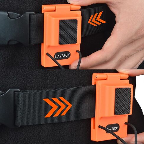 UAYESOK Quick-Release Radio Belt Holster, Tactical Adjustable Walkie Talkie Belt Clip Holder for BaoFeng Kenwood Motorola YAESU Midland HT Scanner Two Way Radio in Kuwait