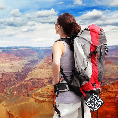 Invech Pee Cloth for Women Hiking Outdoor,Soft & Absorbent Pee Rag, Camping Reusable Toilet Paper Washable, Hygienic Female Urination Solution for Hiking, Travel (Orange) in Kuwait