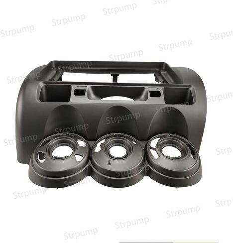9'' Car Radio Stereo Dash Frame Fascia Bezel Panel with Power Harness Compatible for Honda Fit Jazz 2004 05 06 07 LHD Install Mount Kit in Kuwait