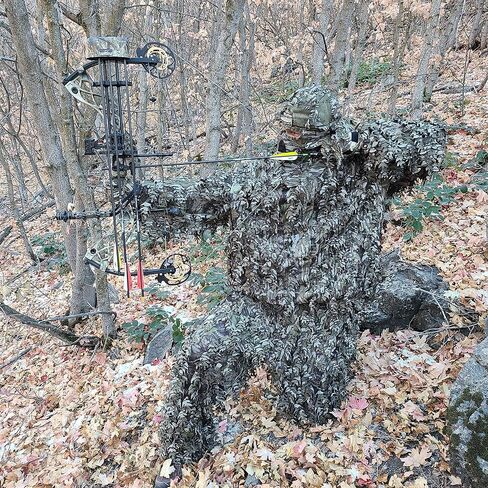 Mossy Oak Break-Up Camo Face Mask Rear Facing Hat for Hunting, Officially Licensed Camouflage in Kuwait