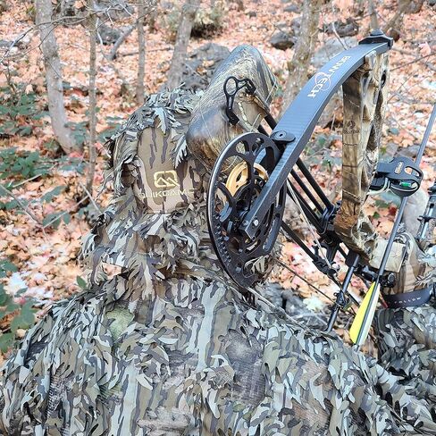 Mossy Oak Break-Up Camo Face Mask Rear Facing Hat for Hunting, Officially Licensed Camouflage in Kuwait