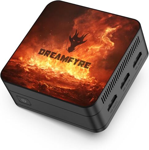 Mini PC Alder Lake-ν95 (حتى 3.4 جيجا هرتز) 4 النوى 4 مؤشرات ترابط ، أجهزة كمبيوتر سطح المكتب Mini 8GB DDR5 256GB M.2 SSD ، MINI PC Dual LAN Support 4K عرض الشاشة الثلاثي/USB3.0/WIFI 5/Bluetooth 5.0 للتعليم in Kuwait