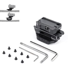 متغير Red Dot Sight Riser Mount Optic 10 مستويات محددة من قبل المستخدم Picatinny لـ T1 T2 H1 H2 M5