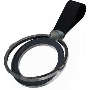 حامل حلقة الهاتف المغناطيسي لـ Magsafe ، ومقبلة للهاتف الخليوي المغناطيسي المزدوج قابلة للضبط ، رنين إصبع الحلقة على الوجهين متوافقة مع iPhone 16 ، iPad ، والهواتف الذكية ، وجبل السيارة المغناطيسية ، والأسود
