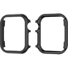 علبة معدنية متوافقة مع Apple Watch 38mm 42mm 44mm 44mm 41mm 45mm 49mm ، نساء الرجال من الألومنيوم تغطية كاملة الغطاء الواقي المتوافق مع Iwatch Ultra 2 1 Series 9 8 7 6 5 4 3 2 1 SE