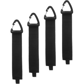 Uxcell Extension Cord Organizer Storage Storage 9 بوصة (L) للأدوات ، الخراطيم ، الحبل ، ورشة عمل (4 عبوات)