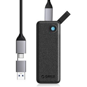 ORICO 1TB External SSD, Up to 1050MB/s, Compact with 2 in 1 USB C & A Cable, External Solid State Drives, Reliable Storage for USB C Smartphone, Tablet, PC - B10PRO