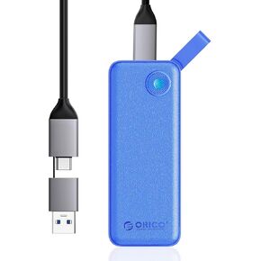 ORICO 512GB SSD الخارجي ، حتى 1050 ميجابايت/ثانية ، مضغوط مع 2 في 1 كابل USB C&A ، محركات الحالة الصلبة الخارجية ، تخزين موثوق به للهاتف الذكي USB C ، الكمبيوتر اللوحي ، الكمبيوتر - B10PRO