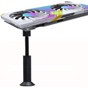 شريحة دعم GPU - منع GPU SAG مع حامل بطاقة الرسومات هذه وشريحة مكافحة SAG لمكافحة GPU لتثبيت GPU دعامة GPU لدعم بطاقة الرسومات ، BL (84-126 مم ، قاعدة كبيرة)