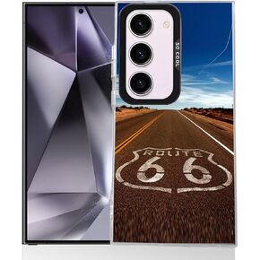 Galaxy S24 Ultra Case - Blue Neon Network Design, Slim Shockproof TPU Bumper, Matte Anti-Scratch Protective Cover for Samsung S24 Ultra case Black in Kuwait