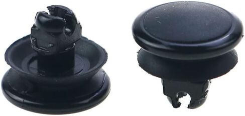 2 PCS 3D Analog Joystick Cap Button Joystick Rocker Cap for Psvita 1000 PSV 1000 Controller Replacement (Black) in Kuwait