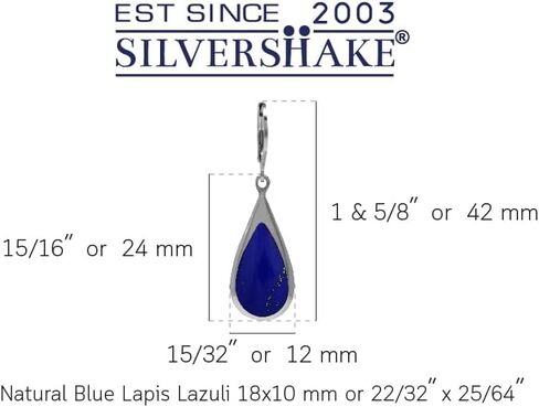 Silvershake البطانة الذهب الأبيض 925 الفضة الاسترليني قطرة استرخى Leverback أقراط in Saudi Arabia